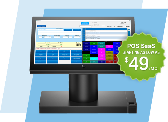 pos saas starting as low as $49 a month